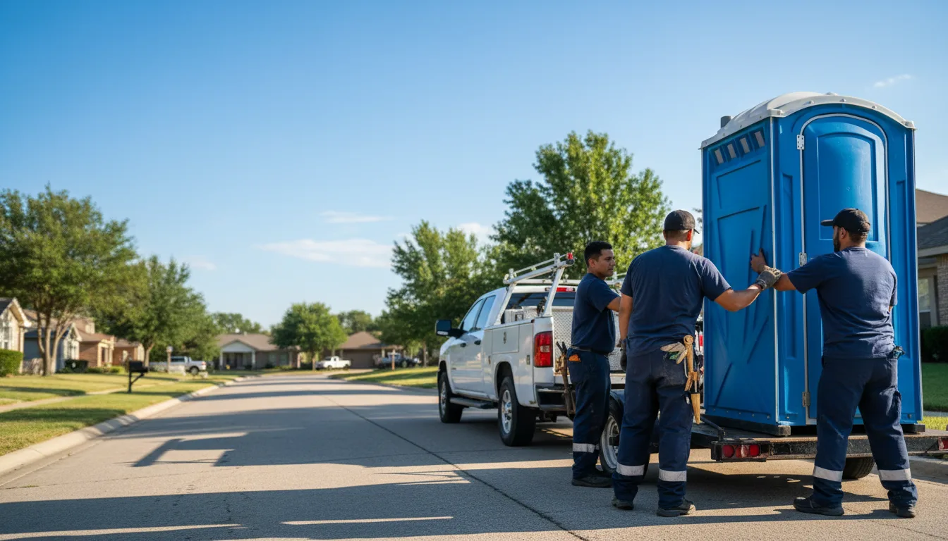 Portable Toilet Rental in Four States, WV near me